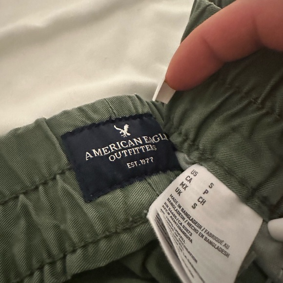 Small AE Army Green Shorts - Picture 3 of 3